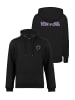 Cotton Prime® Hoodie Street Art New York - Weltenbummler Kollektion in Schwarz