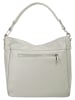 Cluty Handtasche echt Leder in grau