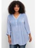 sheego by Joe Browns Longbluse in himmelblau
