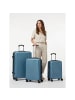 Check.In Paradise 2.0 4 Rollen Kofferset 3-teilig mit Dehnfalte in glacier blue