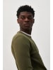 Matinique Strickpullover MAJones Gerade Passform in Olive Night