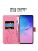 cadorabo Hülle für Samsung Galaxy A91 / S10 LITE / M80s in FLORAL ROSA