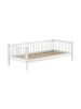 58 aufm Kessel KOJENBETT 90x200 Keeley Buche Weiß Holz Komfort Stabil Modern Design