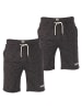 riverso  Short RIVMike 2er Pack comfort/relaxed in Schwarz