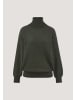 Hessnatur Strick Rollkragen Pullover in tannengrün