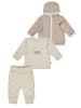 Sterntaler Set Jacke, Hose und Shirt in natur