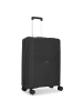 D&N Travel Line 4000 4-Rollen Trolley 66 cm in schwarz