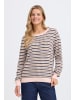 Fransa Langarm FRCAIA Regular fit in ROSE SMOKE STRIPE