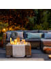relaxdays 6x LED-Kerzen in Creme - Ø5 cm
