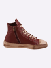 Andrea Conti Sneaker in bordeaux-taupe