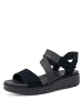 Tamaris Sandale in blau
