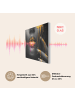 OnlyWow Akustibild Gesicht gold schwarz