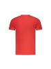 cavalli CLASS Rotes Baumwoll-T-Shirt