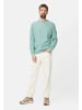 Camel Active Strickpullover aus reiner Baumwolle in Ozean Grün