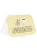 Mr. & Mrs. Panda 2er Set Topflappen Maus Sterne mit Spruch in Gelb Pastell