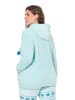 Ulla Popken Sweatjacke in baby blau