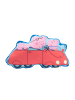 Peppa Pig Peppa Wutz Dekokissen - Familie im Auto  48 x 28 cm in blau/rot
