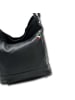 Florence Florence Schultertasche, Shopper Leder schwarz ca. 37cm