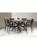 ebuy24 Gartenset Rosario 7-teilig Braun 140 x 140 cm