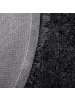 Beliani Shaggy CIDE in Schwarz - (W) 140 x (H) 7 x (L) 140 cm