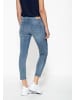 ATT Jeans ATT Jeans ATT JEANS Damen 5-Pocket Jeans mit seitlichem Paspelstreifen Leoni in blau