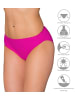Aquarti Aquarti Damen Bikini Hose mit mittelhohem Bund in pink