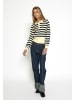minus Pullover in Blue/Yellow Stripe