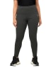Ulla Popken Leggings in anthrazit melange