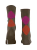 Burlington Socken Melange Marylebone in Evergreen