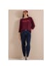 Cecil Langarmshirt in red wine