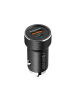 FOREVER Forever CC-06 PD QC Kfz-Ladegerät 1x USB-C 1x USB 20W schwarz