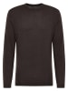 Eterna Strick Pullover REGULAR FIT in dunkelbraun