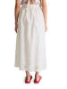Marc O'Polo DENIM Ausgestellter Spitzenrock in Silky White