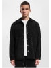 DEF Hemd "Cord Shirt" in Schwarz