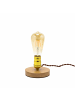 Licht-Erlebnisse Tischlampe Ø 12 x (H)10 cm in Gold