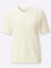 WITT WEIDEN Kurzarm-Pullover in ecru