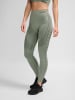 Hummel Hummel Tights Hmlmt Yoga Damen Atmungsaktiv Dehnbarem Feuchtigkeitsabsorbierenden Nahtlosen in SEAGRASS