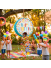 relaxdays 3-tlg. Pinata Set "Happy Birthday" in Bunt