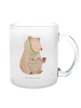 Mr. & Mrs. Panda Tasse Bär Arzt ohne Spruch in Transparent