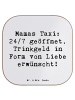 Mr. & Mrs. Panda Untersetzer für Gläser Spruch Mamas Taxi mit Sp... in Weiß