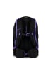 Satch Schulrucksack-Set PACK "Purple Phantom" 3-teilig in Schwarz