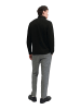 Jack & Jones Pullover JPRBLAMILANO STITCH KNIT HALF ZIP in Schwarz