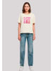 F4NT4STIC Ladies Everyday Tee Valentinstag You're Sweet Gummy Bears in Whitesand