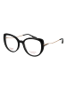Ana Hickmann Damen Optische Fassungen Rund Schwarz