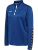 Hummel Halbreißverschluss Sweatshirt Hmlauthentic Damen in TRUE BLUE