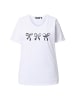 Ulla Popken Shirt in schneeweiß