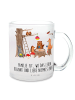 Mr. & Mrs. Panda Kaffeebecher Waldtiere Picknick mit Spruch in Transparent