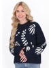 IZIA Women Sweater in navy