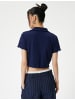 KOTON T-shirt in Marineblau