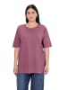 Ulla Popken Shirt in klassisch dunkle rose